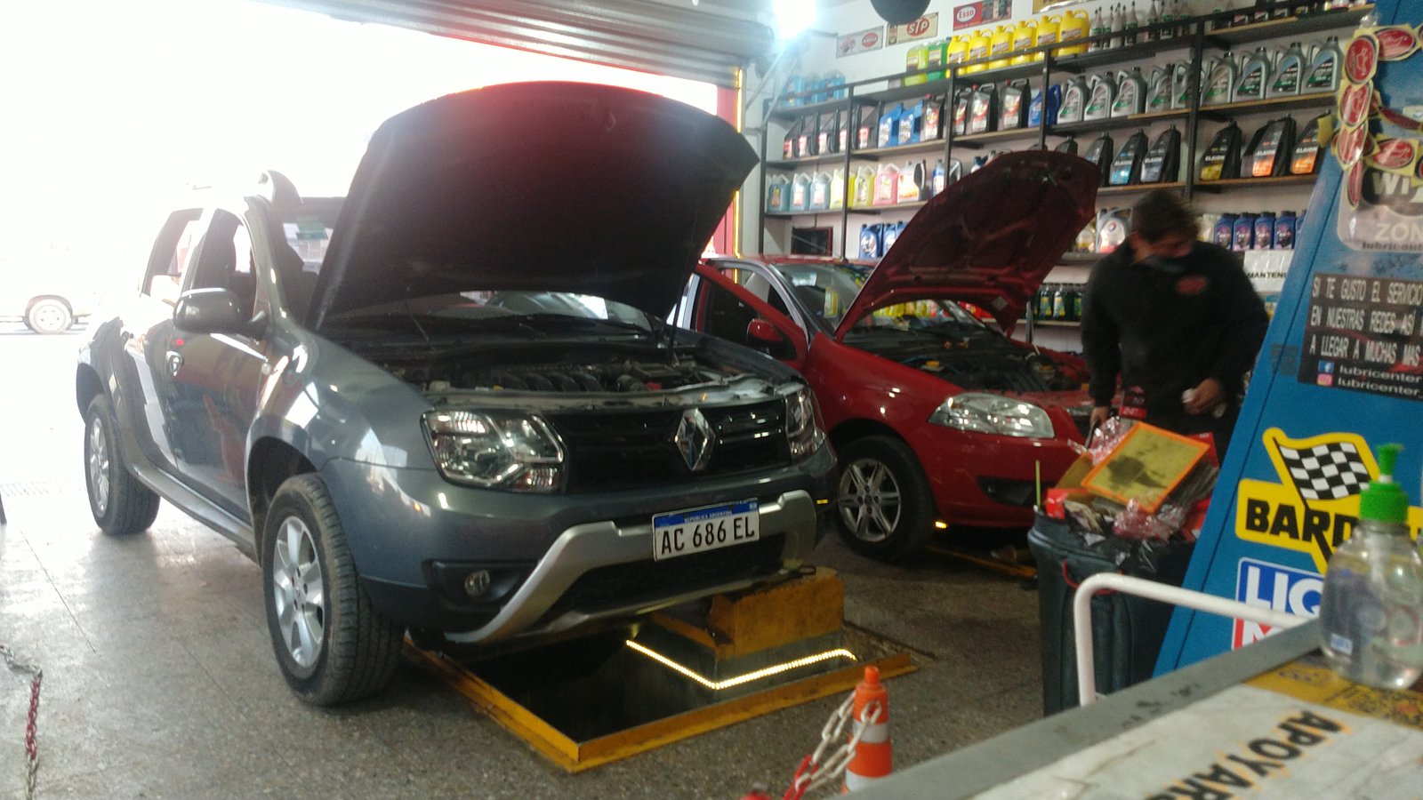 Vehículos en service