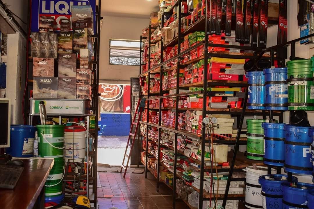 Estantes de productos